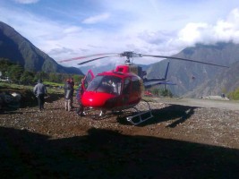 Everest base camp helicopter tour